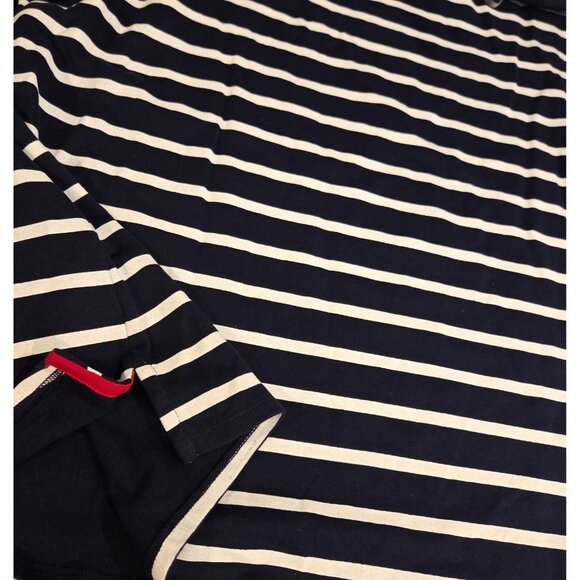 New! Kim Rogers Plus Size 3X Shirt Joyful Embroided Striped Pullover Cotton - Picture 14 of 15